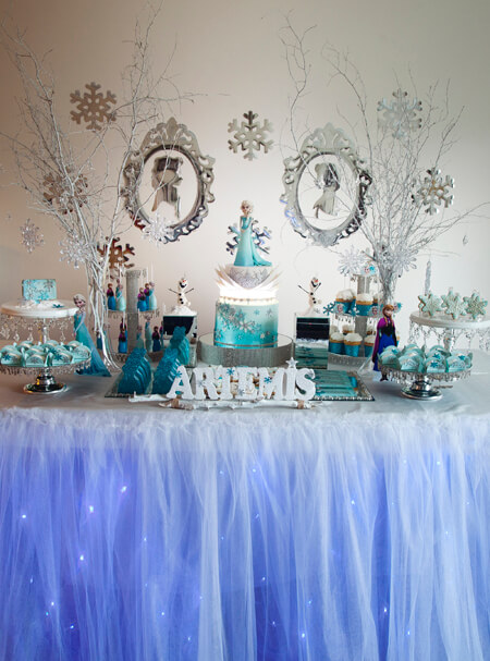 ARTEMİS'İN FROZEN TEMALI 5 YAŞ PARTİSİ